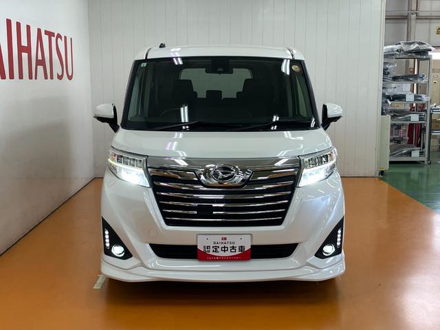 トールカスタムＧ　ＳＡIIスマアシ　パノラマモニター対応　両側オートスライドドア　ステアリングスイッチ　クルーズコントロール　後席モニター　Ｐスタート　アイドリングストップ　キーフリー（神奈川県）の中古車