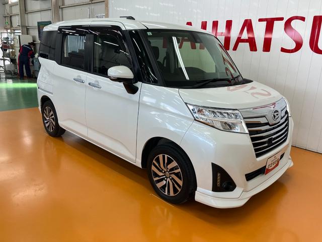 トールカスタムＧ　ＳＡIIスマアシ　パノラマモニター対応　両側オートスライドドア　ステアリングスイッチ　クルーズコントロール　後席モニター　Ｐスタート　アイドリングストップ　キーフリー（神奈川県）の中古車