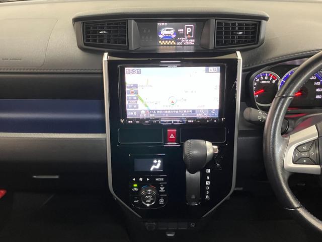 トールカスタムＧ　ＳＡIIスマアシ　パノラマモニター対応　両側オートスライドドア　ステアリングスイッチ　クルーズコントロール　後席モニター　Ｐスタート　アイドリングストップ　キーフリー（神奈川県）の中古車