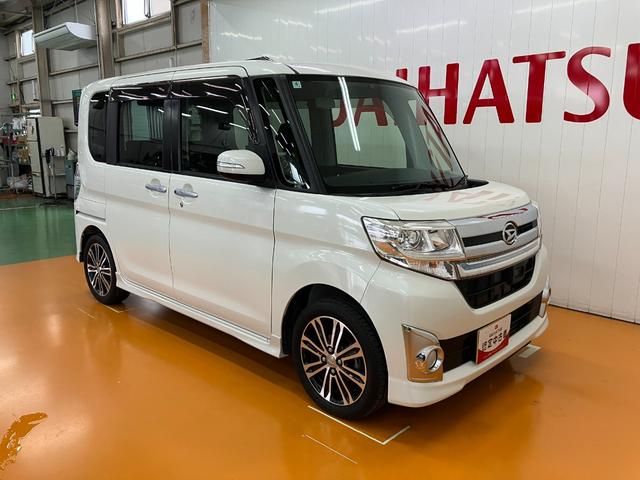 タントカスタムＲＳ　ＳＡスマアシ　ミラクルオープンドア　両側オートスライド　ステアリングスイッチ　ＵＳＢ接続端子　後席モニター　Ｐスタート　エコアイドル　横滑り防止機能　誤発進抑制機能　ＥＴＣ　キーフリー（神奈川県）の中古車
