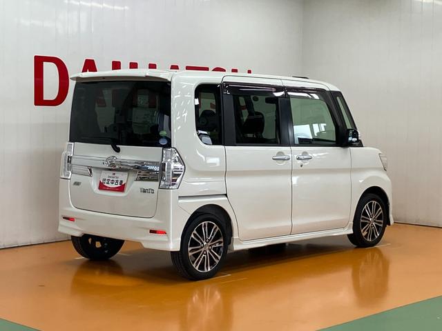 タントカスタムＲＳ　ＳＡスマアシ　ミラクルオープンドア　両側オートスライド　ステアリングスイッチ　ＵＳＢ接続端子　後席モニター　Ｐスタート　エコアイドル　横滑り防止機能　誤発進抑制機能　ＥＴＣ　キーフリー（神奈川県）の中古車