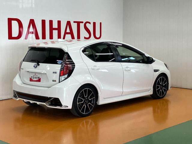 アクアＧ　Ｇ’ｓ衝突被害軽減ブレーキシステム　ステアリングスイッチ　クルーズコントロール　Ｐスタート　オートハイビーム　Ｐスタート　専用エアロ　Ｂカメラ　キーフリー（神奈川県）の中古車