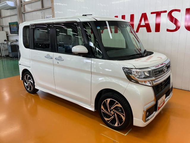 タントカスタムＲＳ　トップエディションＶＳ　ＳＡIIIサポカーＳワイド適合　ミラクルオープンドア　パノラマモニター対応　両側オートスライドドア　ＵＳＢ接続端子　ステアリングスイッチ　運転席シートヒーター　Ｐスタート　電動格納ミラー　キーフリー（神奈川県）の中古車