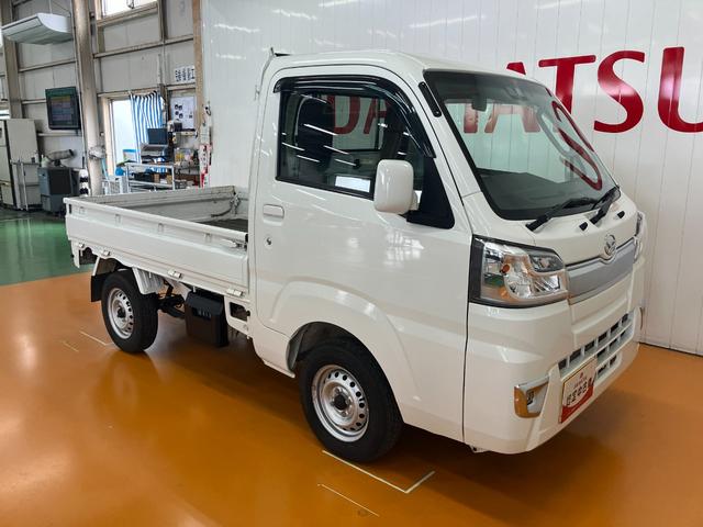 ハイゼットトラックエクストラＳＡIIIｔサポカーＳワイド適合　ドラレコ　三方開　４ＷＤ　ゴムマット　荷台作業灯　ナビ　エアコン　コーナーセンサー　横滑り防止機能　誤発進抑制機能　光軸調整ダイヤル　ＵＳＢ接続端子　パワーウインドウ　キーレス（神奈川県）の中古車