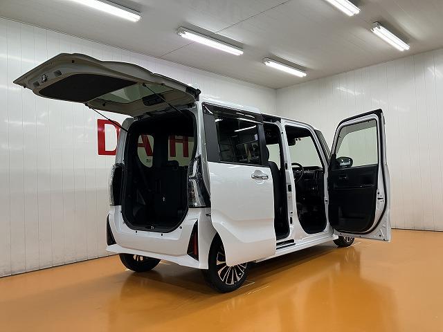 タントカスタムＲＳサポカーＳワイド適合　ドラレコ　ミラクルオープンドア　両側オートスライドドア　電動パーキングブレーキ　パノラマモニター対応　ステアリングスイッチ　シートヒーター　コーナーセンサー　キーフリー（神奈川県）の中古車