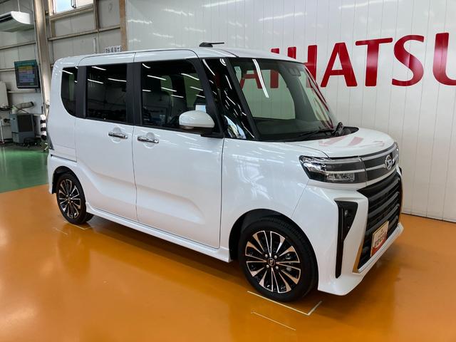 タントカスタムＲＳサポカーＳワイド適合　ミラクルオープンドア　Ｂカメラ　両側オートスライドドア　ステアリングスイッチ　シートヒーター　電動パーキングブレーキ　オートエアコン　Ｐスタート　コーナーセンサー　キーフリー（神奈川県）の中古車