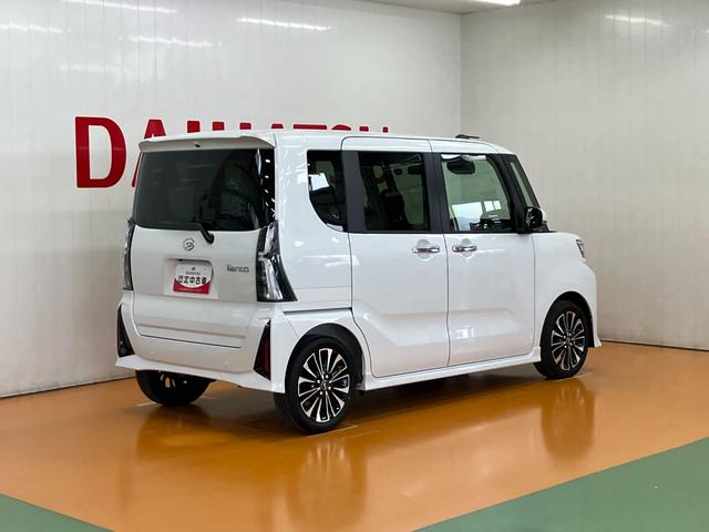 タントカスタムＲＳサポカーＳワイド適合　ミラクルオープンドア　Ｂカメラ　両側オートスライドドア　ステアリングスイッチ　シートヒーター　電動パーキングブレーキ　オートエアコン　Ｐスタート　コーナーセンサー　キーフリー（神奈川県）の中古車