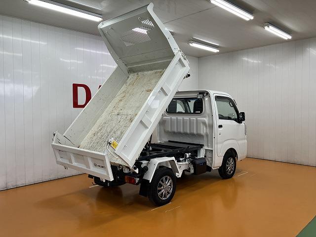 ハイゼットトラック多目的ダンプ（電動）ＳＡIIIｔ４ＷＤ　サポカーＳワイド適合　ドラレコ　電動モーター　荷台作業灯　油圧ポンプ　ＥＴＣ　横滑り防止機能　誤発進抑制機能　パワーウインドウ　キーレス（神奈川県）の中古車