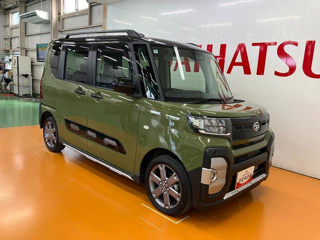 タントファンクロスターボ４ＷＤ　サポカーＳワイド適合　ミラクルオープンドア　両側オートスライドドア　パノラマモニター対応　ＥＴＣ　ドラレコ　電動パーキングブレーキ　ステアリングスイッチ　シートヒーター　キーフリー（神奈川県）の中古車