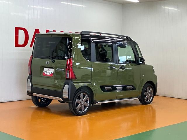 タントファンクロスターボ４ＷＤ　サポカーＳワイド適合　ミラクルオープンドア　両側オートスライドドア　パノラマモニター対応　ＥＴＣ　ドラレコ　電動パーキングブレーキ　ステアリングスイッチ　シートヒーター　キーフリー（神奈川県）の中古車