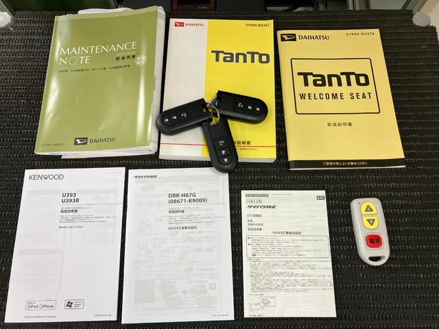 タントウェルカムシートＸ　ＳＡIIスマアシ　ドラレコ　助手席電動回転シート　片側オートスライドドア　Ｐスタート　エコアイドル　横滑り防止機能　誤発進抑制機能　光軸調整ダイヤル　ＥＴＣ　電動格納ミラー　キーフリー（神奈川県）の中古車