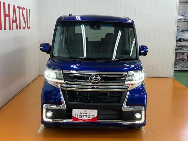 タントカスタムＲＳ　トップエディションＳＡIIスマアシ　ミラクルオープンドア　両側オートスライドドア　ステアリングスイッチ　Ｐスタート　エコアイドル　横滑り防止機能　誤発進抑制機能　Ｂカメラ　キーフリー（神奈川県）の中古車