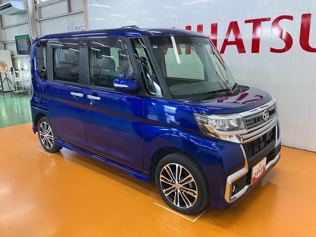 タントカスタムＲＳ　トップエディションＳＡIIスマアシ　ミラクルオープンドア　両側オートスライドドア　ステアリングスイッチ　Ｐスタート　エコアイドル　横滑り防止機能　誤発進抑制機能　Ｂカメラ　キーフリー（神奈川県）の中古車