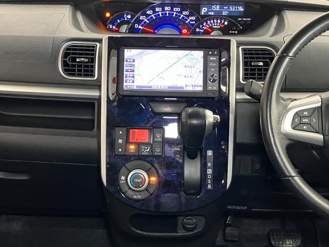 タントカスタムＲＳ　トップエディションＳＡIIスマアシ　ミラクルオープンドア　両側オートスライドドア　ステアリングスイッチ　Ｐスタート　エコアイドル　横滑り防止機能　誤発進抑制機能　Ｂカメラ　キーフリー（神奈川県）の中古車