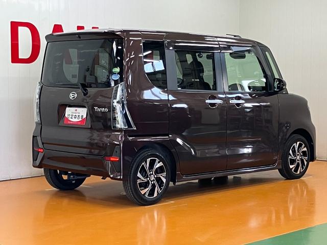 タントカスタムＸ　雹害車雹害車　サポカーＳワイド適合　ミラクルオープンドア　両側オートスライドドア　ＥＴＣ　ステアリングスイッチ　コーナーセンサー　Ｐスタート　横滑り防止機能　誤発進抑制機能　電動格納ミラー　キーフリー（神奈川県）の中古車