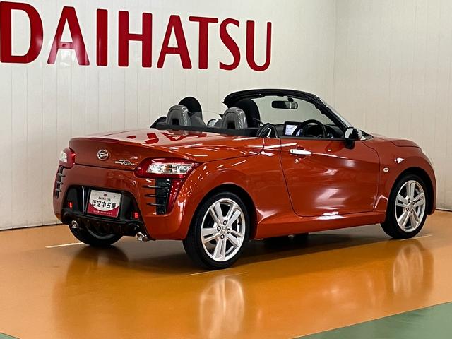 コペンローブオープンカー　二人乗　アクティブトップ　シートヒーター　Ｐスタート　エコアイドル　横滑り防止装置　ステアリングスイッチ　ＥＴＣ　キーフリー（神奈川県）の中古車