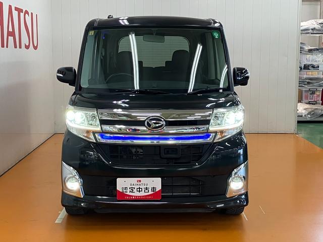 タントカスタムＲＳ　スマートセレクションＳＡスマアシ　ミラクルオープンドア　両側オートスライドドア　後席モニター　デイライト　ステアリングスイッチ　ＵＳＢ接続端子　Ｐスタート　エコアイドル　キーフリー（神奈川県）の中古車