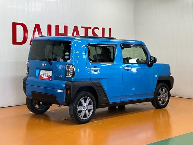 タフトＧターボサポカーＳワイド適合　スカイフィールトップ　電動パーキングブレーキ　全車速追従機能付ＡＣＣ　ステアリングスイッチ　シートヒーター　ＵＳＢ接続端子　Ｐスタート　コーナーセンサー　ＥＴＣ　Ｂカメラ（神奈川県）の中古車