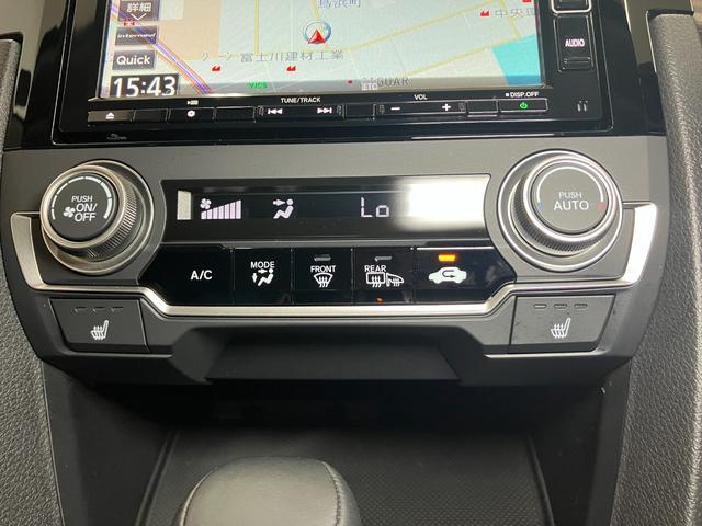 シビックセダン衝突被害軽減ブレーキシステム　ドラレコ　ステアリングスイッチ　アダプティブクルーズコントロール　パドルシフト　シートヒーター　ＥＴＣ　電動パーキングブレーキ　ＥＴＣ　キーフリー（神奈川県）の中古車