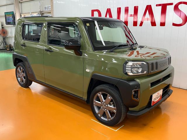 タフトＧターボサポカーＳワイド適合　スカイフィールトップ　Ｂカメラ　ＥＴＣ　電動パーキングブレーキ　全車速追従機能付ＡＣＣ　ステアリングスイッチ　シートヒーター　ＵＳＢ接続端子　コーナーセンサー　キーフリー（神奈川県）の中古車
