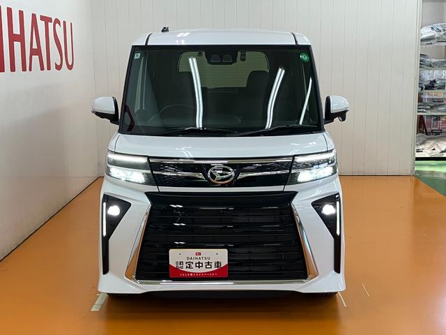 タントカスタムＲＳサポカーＳワイド適合　スマアシ　ミラクルオープンドア　両側オートスライドドア　電動パーキングブレーキ　パノラマモニター対応　ステアリングスイッチ　シートヒーター　コーナーセンサー　キーフリー（神奈川県）の中古車
