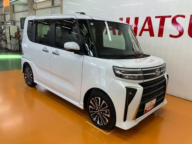 タントカスタムＲＳサポカーＳワイド適合　スマアシ　ミラクルオープンドア　両側オートスライドドア　電動パーキングブレーキ　パノラマモニター対応　ステアリングスイッチ　シートヒーター　コーナーセンサー　キーフリー（神奈川県）の中古車