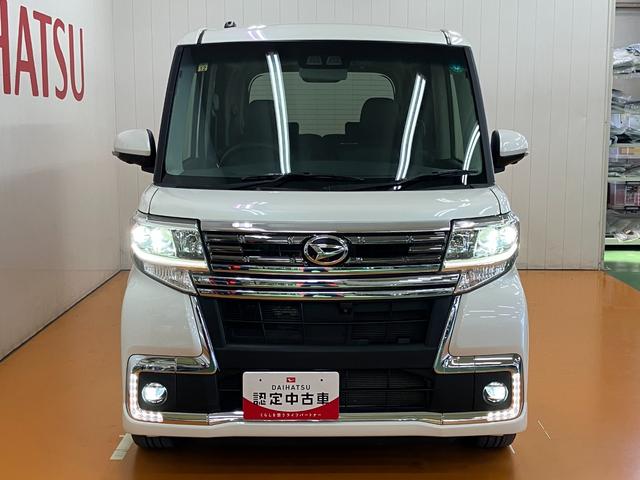 タントカスタムＲＳ　トップエディションリミテッドＳＡIIIサポカーＳワイド適合　ミラクルオープンドア　パノラマモニター対応　両側オートスライドドア　ＥＴＣ　ドラレコ　ステアリングスイッチ　運転席シートヒーター　ＵＳＢ接続端子　電動格納ミラー　キーフリー（神奈川県）の中古車