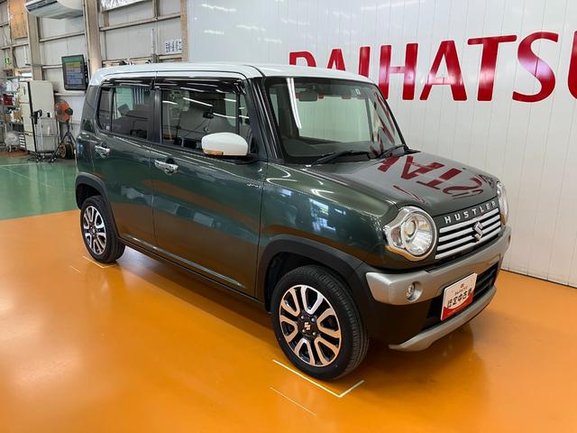 ハスラーＪスタイルIIターボ衝突被害軽減ブレーキシステム　Ｂカメラ　オートエアコン　シートヒーター　ステアリングスイッチ　クルーズコントロール　ＥＴＣ　Ｐスタート　アイドリングストップ　レーンアシスト　キーフリー（神奈川県）の中古車
