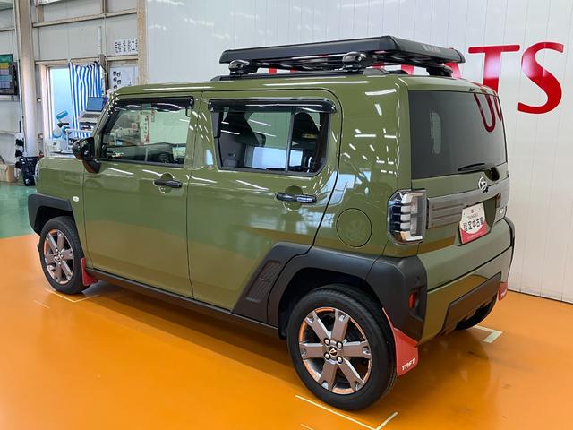 タフトＧターボサポカーＳワイド適合　ルーフキャリア　ドラレコ　スカイフィールトップ　電動パーキングブレーキ　全車速追従機能付ＡＣＣ　ステアリングスイッチ　シートヒーター　ＵＳＢ接続端子　Ｐスタート　コーナーセンサー（神奈川県）の中古車