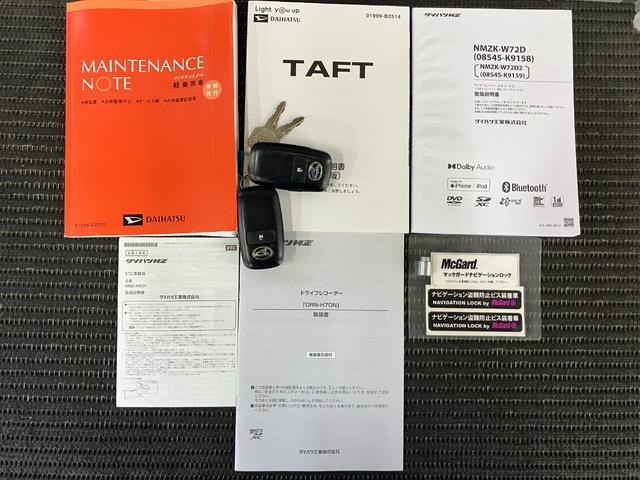 タフトＧターボサポカーＳワイド適合　ルーフキャリア　ドラレコ　スカイフィールトップ　電動パーキングブレーキ　全車速追従機能付ＡＣＣ　ステアリングスイッチ　シートヒーター　ＵＳＢ接続端子　Ｐスタート　コーナーセンサー（神奈川県）の中古車