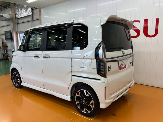 Ｎ−ＢＯＸカスタムＧ・Ｌターボホンダセンシング衝突被害軽減ブレーキシステム　ステアリングスイッチ　クルーズコントロール　ＥＴＣ　両側オートスライドドア　レーンアシスト　ＵＳＢ接続端子　Ｂカメラ　キーフリー（神奈川県）の中古車