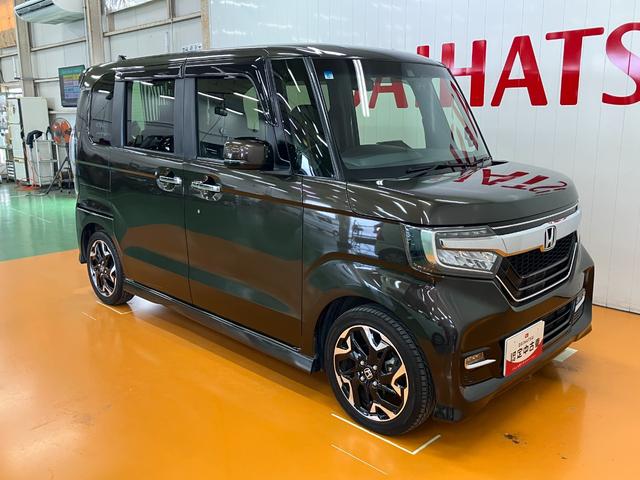 Ｎ−ＢＯＸカスタムＧ・Ｌターボホンダセンシング衝突被害軽減ブレーキシステム　ドラレコ　両側オートスライドドア　Ｂカメラ　ステアリングスイッチ　クルーズコントロール　ＵＳＢ接続端子　パドルシフト　ＥＴＣ　レーンアシスト　キーフリー（神奈川県）の中古車