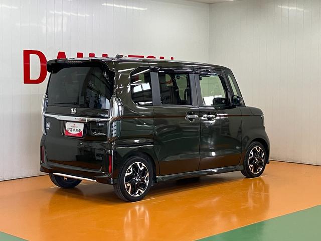 Ｎ−ＢＯＸカスタムＧ・Ｌターボホンダセンシング衝突被害軽減ブレーキシステム　ドラレコ　両側オートスライドドア　Ｂカメラ　ステアリングスイッチ　クルーズコントロール　ＵＳＢ接続端子　パドルシフト　ＥＴＣ　レーンアシスト　キーフリー（神奈川県）の中古車