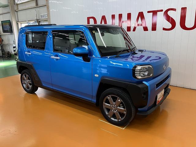 タフトＧターボサポカーＳワイド適合　スカイフィールトップ　電動パーキングブレーキ　全車速追従機能付ＡＣＣ　パノラマモニター対応　シートヒーター　ＵＳＢ接続端子　キーフリー（神奈川県）の中古車