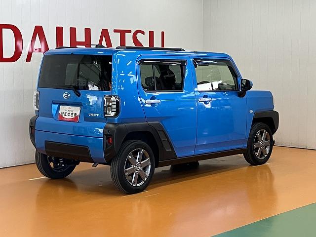 タフトＧターボサポカーＳワイド適合　スカイフィールトップ　電動パーキングブレーキ　全車速追従機能付ＡＣＣ　パノラマモニター対応　シートヒーター　ＵＳＢ接続端子　キーフリー（神奈川県）の中古車