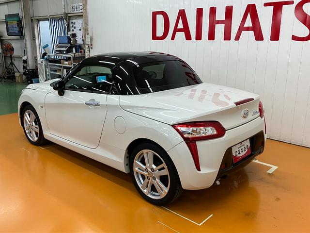 コペンローブオープンカー　二人乗　アクティブトップ　Ｐスタート　ステアリングスイッチ　シートヒーター　ＥＴＣ　スポーツシート　エコアイドル　横滑り防止装置　キーフリー（神奈川県）の中古車