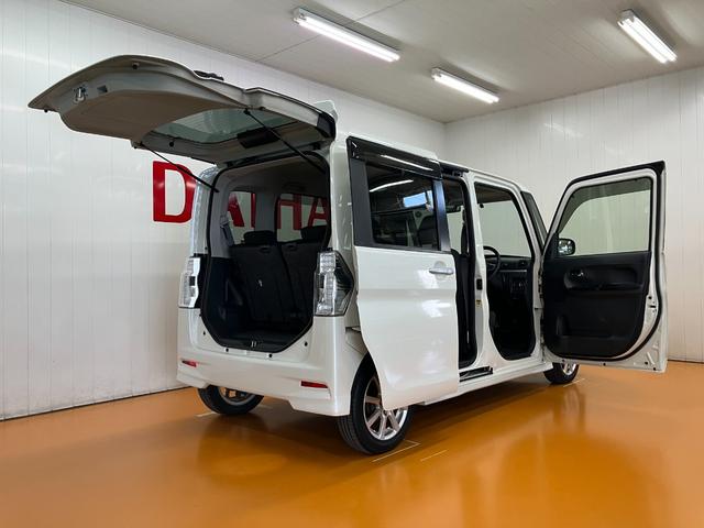 タントカスタムＸ　ＳＡミラクルオープンドア　片側オートスライドドア　オートエアコン　Ｐスタート　エコアイドル　横滑り防止機能　誤発進抑制機能　ＥＴＣ　電動格納ミラー　パワーウインドウ　キーフリー（神奈川県）の中古車