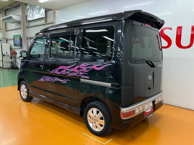 アトレーワゴンカスタムターボＲＳリミテッド片側オートスライドドア　Ｂカメラ　オートエアコン　電動格納ミラー　パワーウインドウ　キーレス　エンジンスターター（神奈川県）の中古車