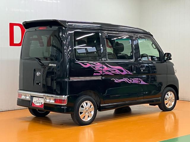 アトレーワゴンカスタムターボＲＳリミテッド片側オートスライドドア　Ｂカメラ　オートエアコン　電動格納ミラー　パワーウインドウ　キーレス　エンジンスターター（神奈川県）の中古車