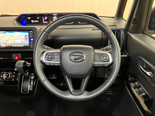 タントカスタムRSサポカーSワイド適合 ミラクルオープンドア パノラマモニター対応 両側オートスライドドア ETC ドラレコ USB接続端子 全車速追従機能付ACC ステアリングスイッチ シートヒーター キーフリー(神奈川県)の中古車