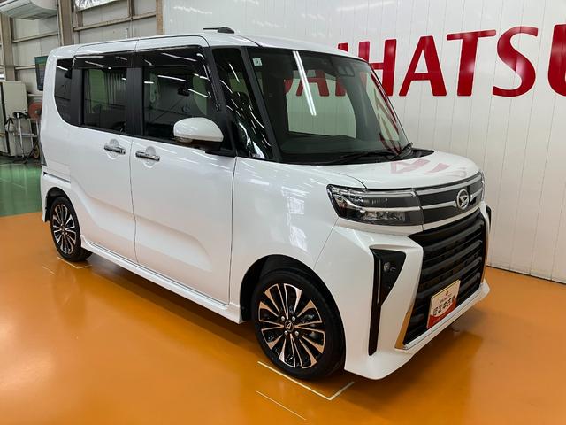 タントカスタムＲＳサポカーＳワイド適合　ミラクルオープンドア　パノラマモニター対応　両側オートスライドドア　ＥＴＣ　ドラレコ　ＵＳＢ接続端子　ステアリングスイッチ　シートヒーター　電動パーキングブレーキ　キーフリー（神奈川県）の中古車