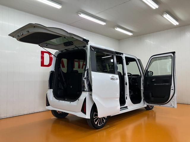タントカスタムＲＳサポカーＳワイド適合　ミラクルオープンドア　パノラマモニター対応　両側オートスライドドア　ＥＴＣ　ドラレコ　ＵＳＢ接続端子　ステアリングスイッチ　シートヒーター　電動パーキングブレーキ　キーフリー（神奈川県）の中古車
