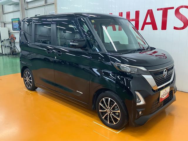 ルークスハイウェイスター　Ｇターボプロパイロットエディション衝突被害軽減ブレーキシステム　両側オートスライドドア　ドラレコ　クルーズコントロール　ステアリングスイッチ　アラウンドビューモニター　電動パーキングブレーキ　エマージェンシースイッチ（神奈川県）の中古車