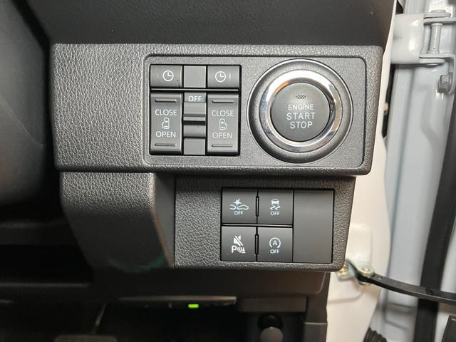 ムーヴキャンバスストライプスGターボサポカーSワイド適合 ドラレコ パノラマモニター対応 USB接続端子 電動パーキングブレーキ シートヒーター 両側オートスライドドア Pスタート 全車速追従機能付ACC ETC ホッとカップホルダー(神奈川県)の中古車