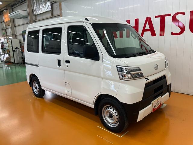 ハイゼットカーゴデラックスＳＡIIIサポカーＳワイド適合　ＥＴＣ　エアコン　アクセサリーソケット　アイドリングストップ　光軸調整ダイヤル　横滑り防止機能　誤発進抑制機能　パワーウインドウ　キーレス（神奈川県）の中古車