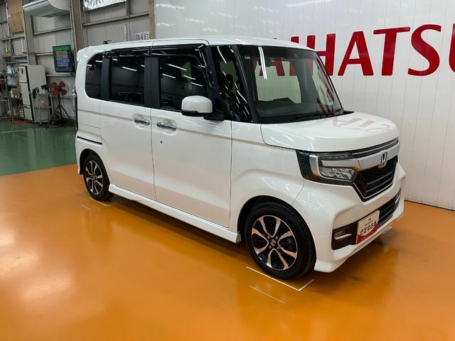 Ｎ−ＢＯＸカスタムＧ・Ｌホンダセンシング衝突被害軽減ブレーキシステム　両側オートスライドドア　ステアリングスイッチ　クルーズコントロール　ＵＳＢ接続端子　ＥＴＣ　Ｐスタート　レーンアシスト　キーフリー（神奈川県）の中古車