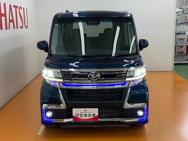 タントカスタムＲＳ　トップエディションＶＳ　ＳＡIII４ＷＤ　サポカーＳワイド適合　デイライト　ミラクルオープンドア　両側オートスライドドア　パノラマモニター対応　運転席シートヒーター　ステアリングスイッチ　ＵＳＢ接続端子　キーフリー（神奈川県）の中古車