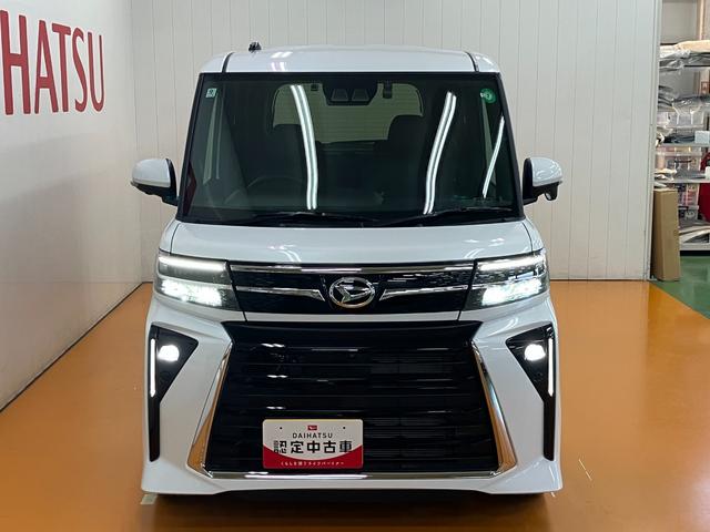 タントカスタムＲＳサポカーＳワイド適合　ドラレコ　パノラマモニター対応　ミラクルオープンドア　両側オートスライドドア　電動パーキングブレーキ　ステアリングスイッチ　シートヒーター　コーナーセンサー　キーフリー（神奈川県）の中古車