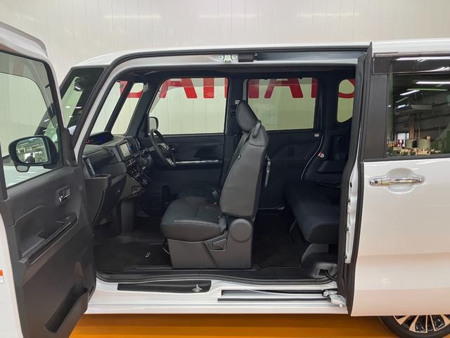 タントカスタムＲＳサポカーＳワイド適合　ドラレコ　パノラマモニター対応　ミラクルオープンドア　両側オートスライドドア　電動パーキングブレーキ　ステアリングスイッチ　シートヒーター　コーナーセンサー　キーフリー（神奈川県）の中古車