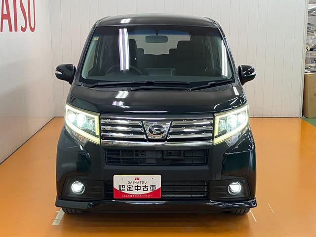 ムーヴカスタム RS SAスマアシ Bカメラ ステアリングスイッチ オートエアコン Pスタート エコアイドル 横滑り防止機能 誤発進抑制機能 電動格納ミラー キーフリー(神奈川県)の中古車